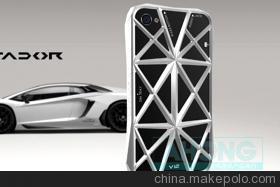工厂批发兰博基尼苹果手机壳 新款创意网壳与镂空花纹iPhone 5壳解析